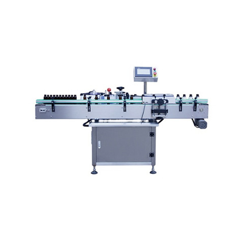 Beer Can Labeling Machine Asset Tagging Machine Automatic Label Applicator Machine 