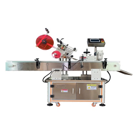 Automata felső és lapos felületű címkéző gép a napi termékekhez 