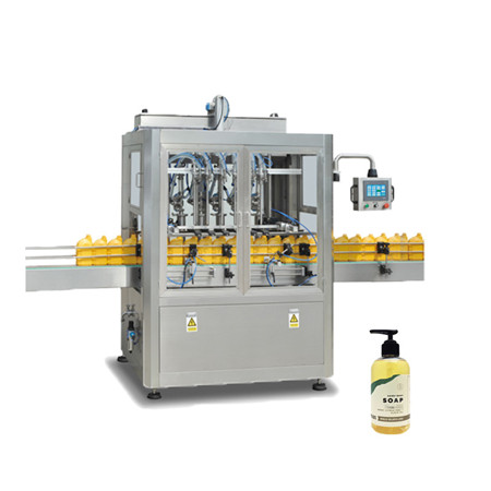 Automatikus 4 fúvóka Négyfejű digitális folyékony krém Mosószer mosószer sampon Juice Oil Filling Machine olajkitöltő gép 