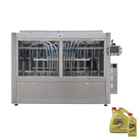 Automatikus 100-1000 ml-es lineáris folyékony soros csomagoló rendszer töltőgép 