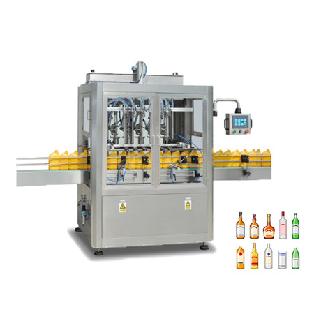 Automatikus 5L-10L kisállat-palack napraforgóolaj / növényi olaj / étolaj / olívaolaj / étolaj / élelmiszerolaj / víz / gyümölcslé töltő palackzáró berendezés 