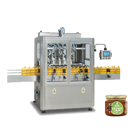 Automatikus 8 fejű étkezési olívaolaj palacktöltő gép 
